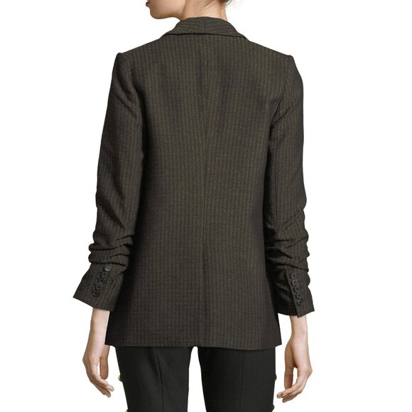 Veronica Beard Clay Shawl Lapel Boy Blazer Green Size 6 NEW NWT - Picture 2 of 9